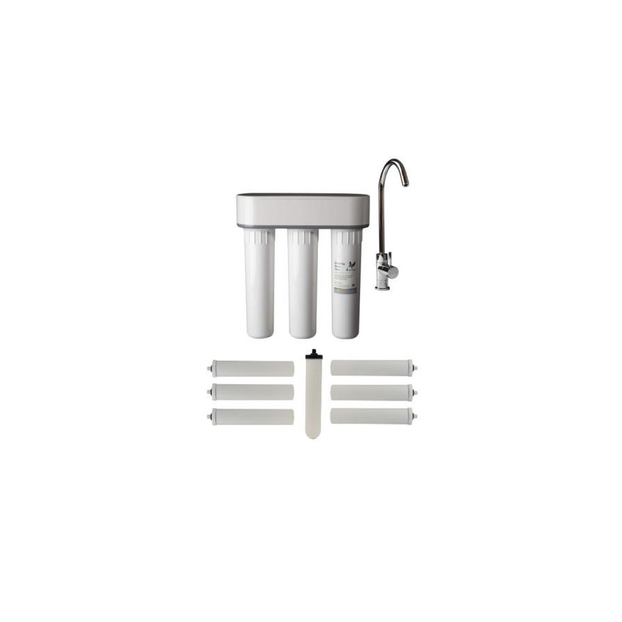 [PACK] Doulton TRIO BIOTECT HIP ANTI NITRATE ANTI CALCAIRE + cartouches supplémentaires