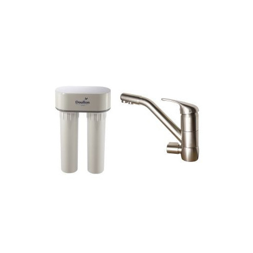 [PACK] Purificateur d'eau Doulton DUO HIP NITRATES + Mitigeur 3 voies CLASSIQUE satiné